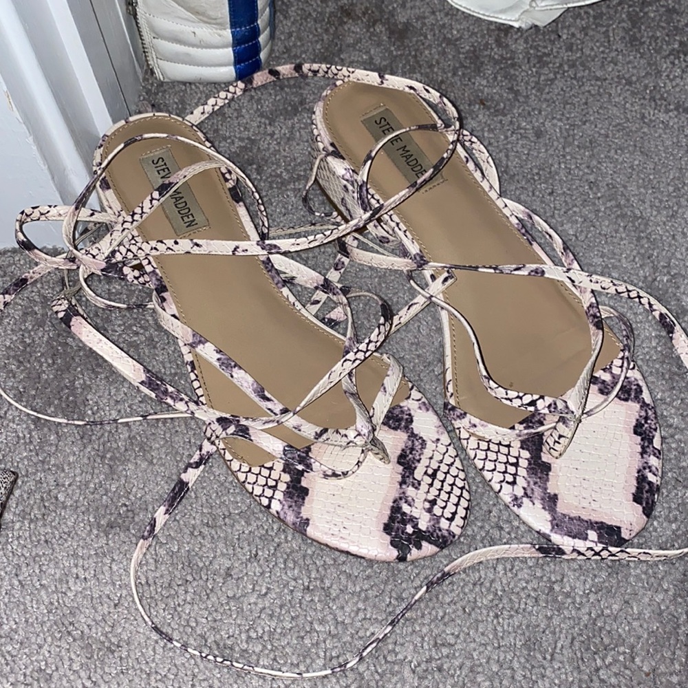Steve Madden wrap sandal